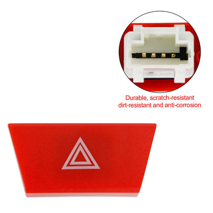Interruttore luci di emergenza per Citroen C1 Peugeot 107 Toyota Aygo 6490.NG