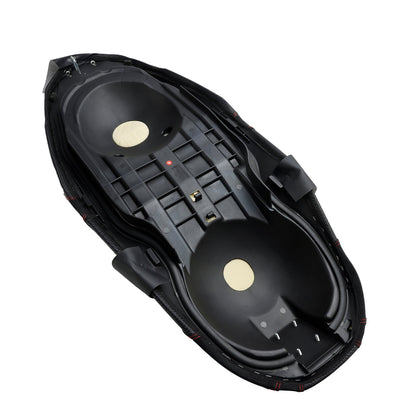 Sella passeggero completa per pilota Yamaha X-Max 300 2023-2025 con cuscino rosso