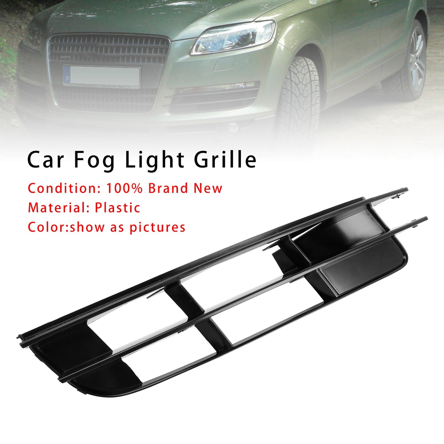 Griglia paraurti anteriore destro Audi Q7 2007-2009, griglia fendinebbia 4L0807682