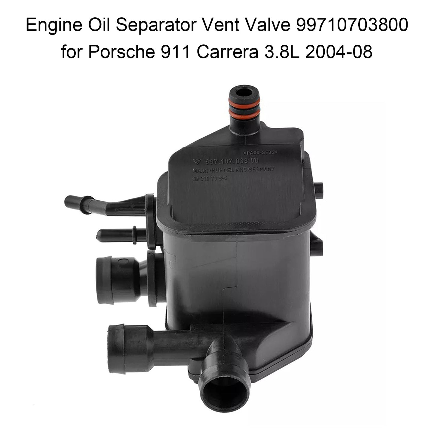 Valvola di sfiato del separatore dell'olio motore 99710703800 per Porsche 911 Carrera 3.8L 2004-2008