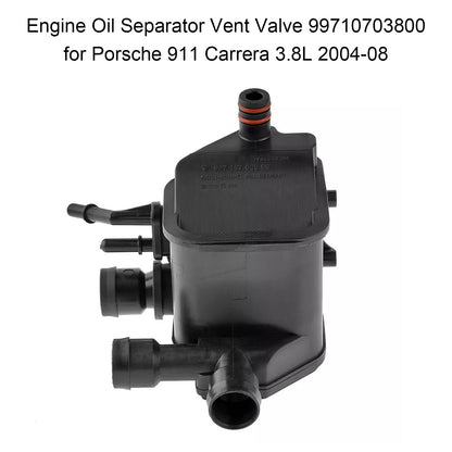Valvola di sfiato del separatore dell'olio motore 99710703800 per Porsche 911 Carrera 3.8L 2004-2008