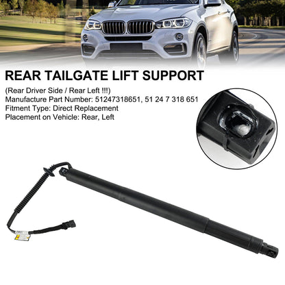 Supporto sollevatore elettrico portellone posteriore sinistro BMW X6 F16 F86 SUV xDrive 50i 2014-2019 4395ccm 449HP 330KW (Benzina) 51247318651