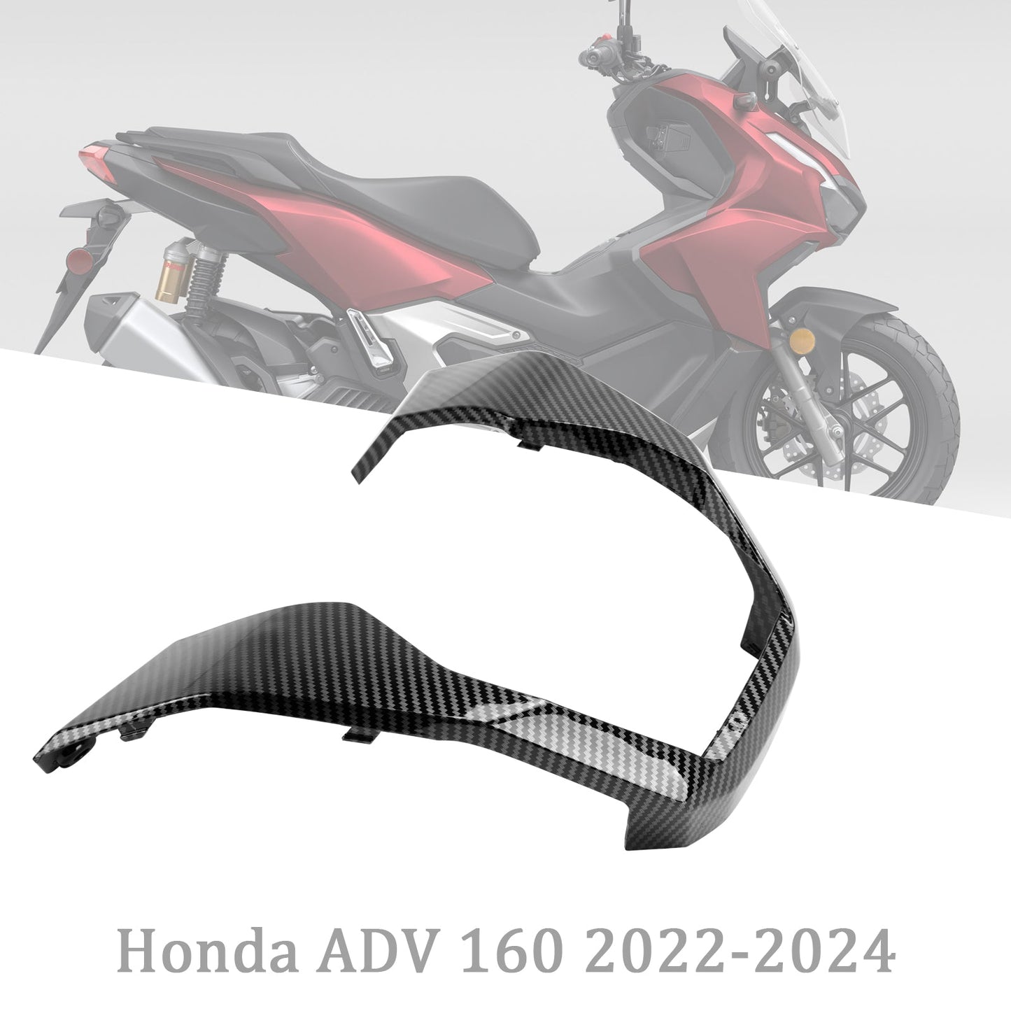 2023-2024 Honda ADV 160 Manubrio Driver Coperchio inferiore scatola centrale Carenatura