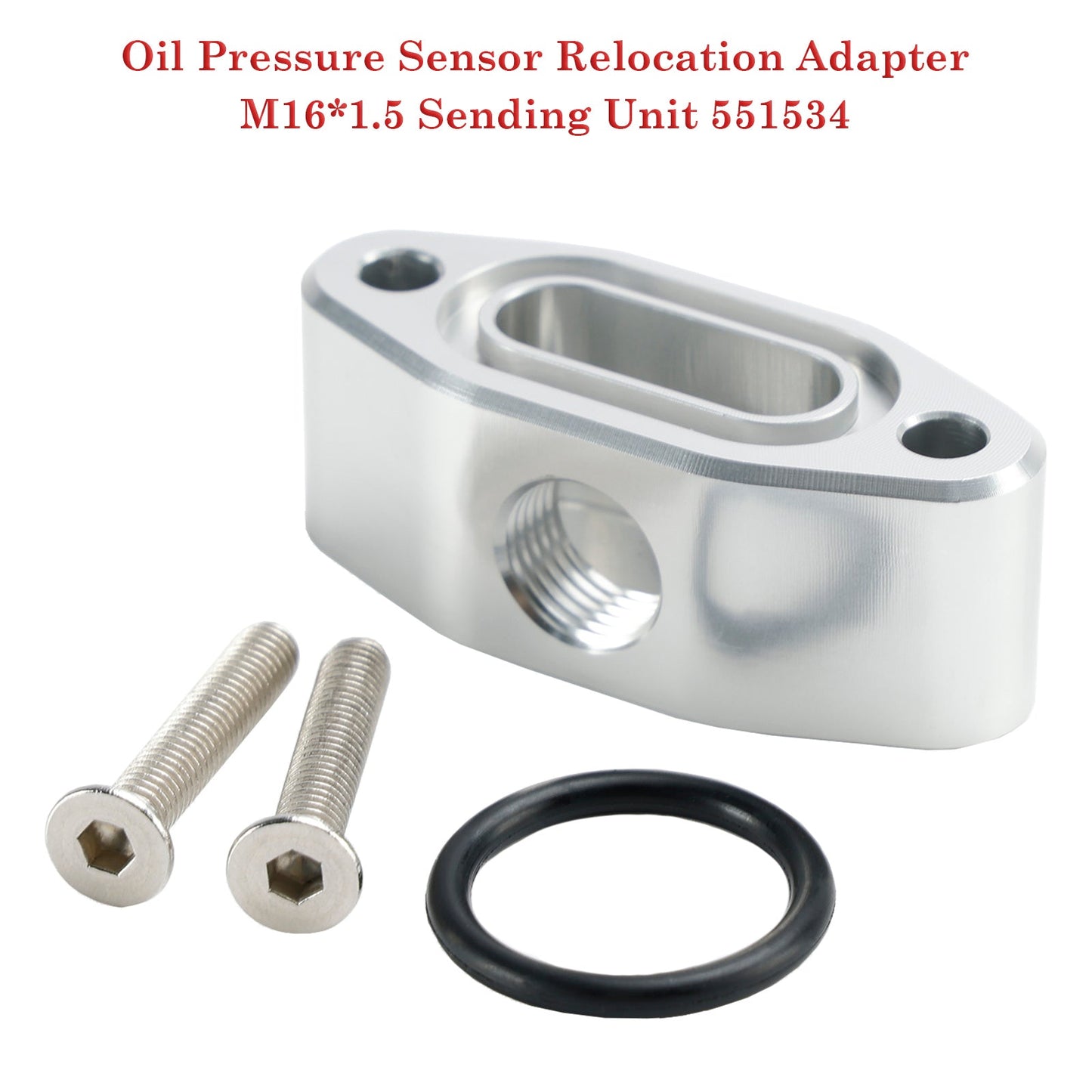 Adattatore di riposizionamento del sensore di pressione dell'olio billet 551534 per LS LQ L92 L99 L33 LR4