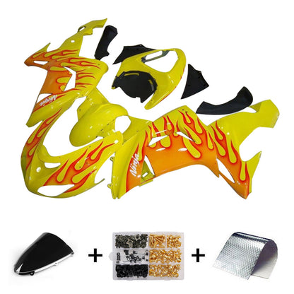 Kit carenatura iniezione in plastica ABS adatto per Kawasaki ZX10R 2006-2007