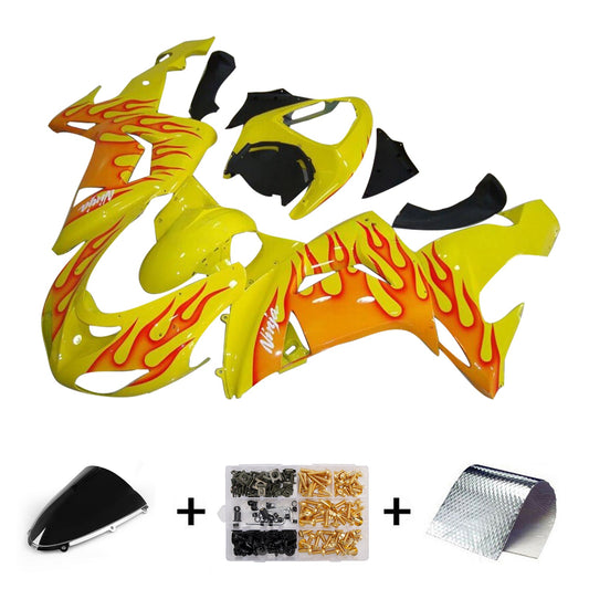 Kit carenatura iniezione in plastica ABS adatto per Kawasaki ZX10R 2006-2007