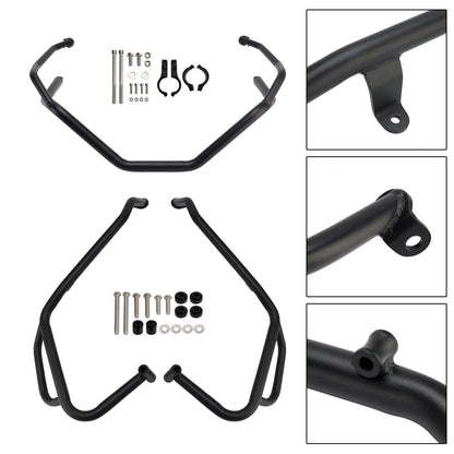 Kit barra di protezione motore superiore e inferiore Honda X-Adv 750 2025+ nera