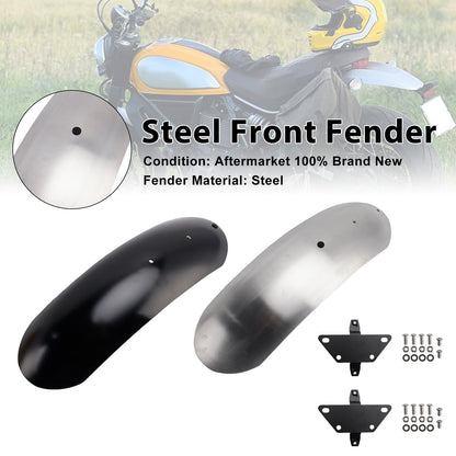 Parafango anteriore in acciaio per Ducati Scrambler 800 (Desert Sled/Nightshift/Full Throttle/Icon/Icon Dark/Urban Motard) 2015-2025