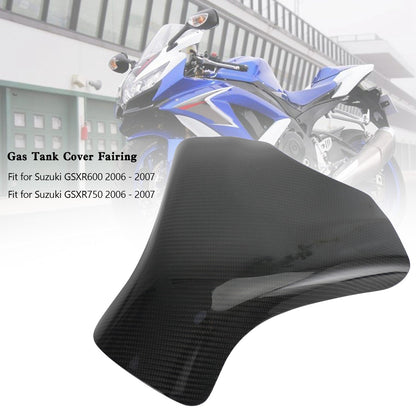 Protezione carenatura serbatoio gas carbonio per Suzuki GSXR750 06-07