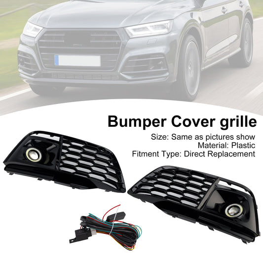 Copertura griglia fendinebbia per Audi Q5 SQ5 2018-2022, codice 80A807680L, pre-restyling con ACC.