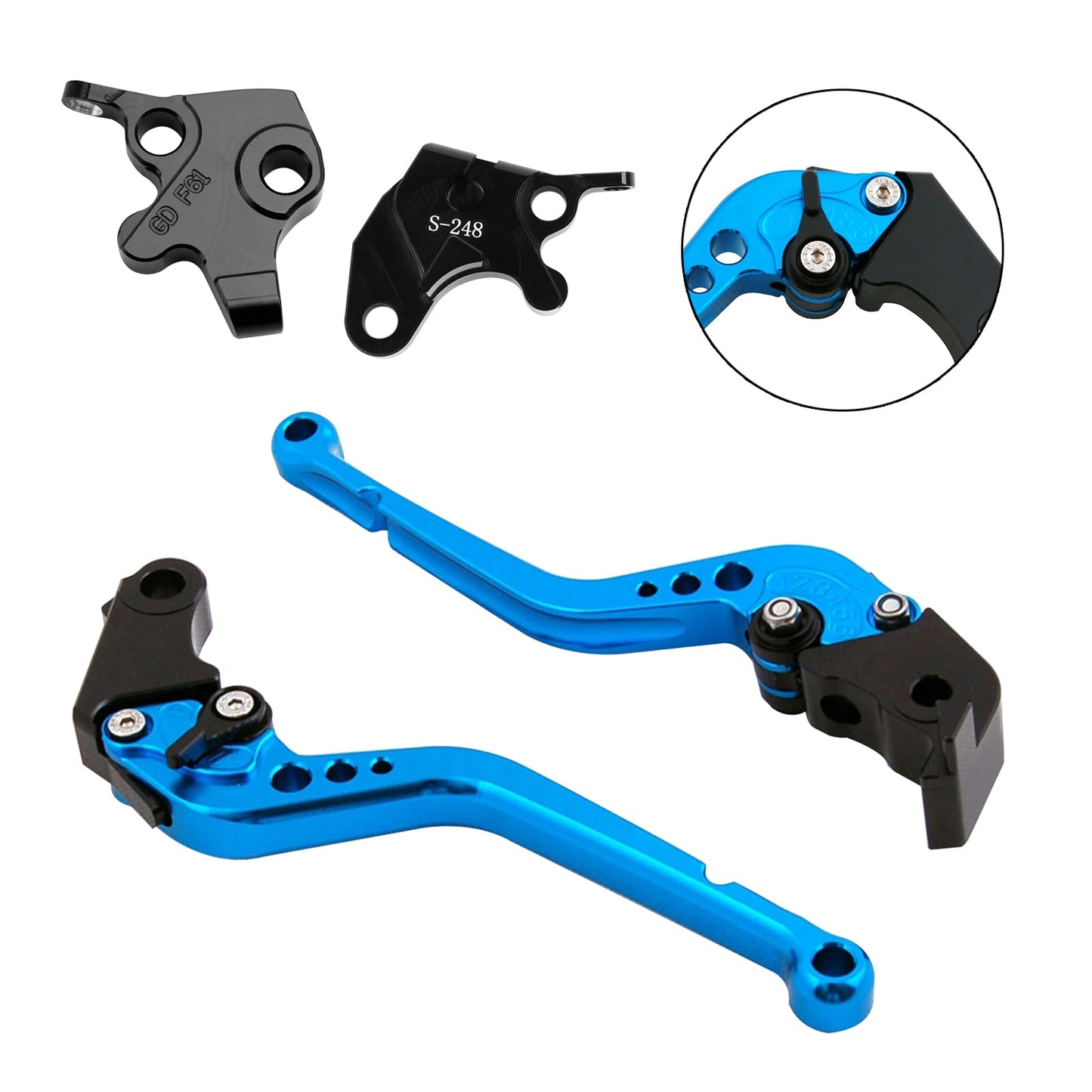 Leva frizione freno lunga YAMAHA YZF R125 2008-2011