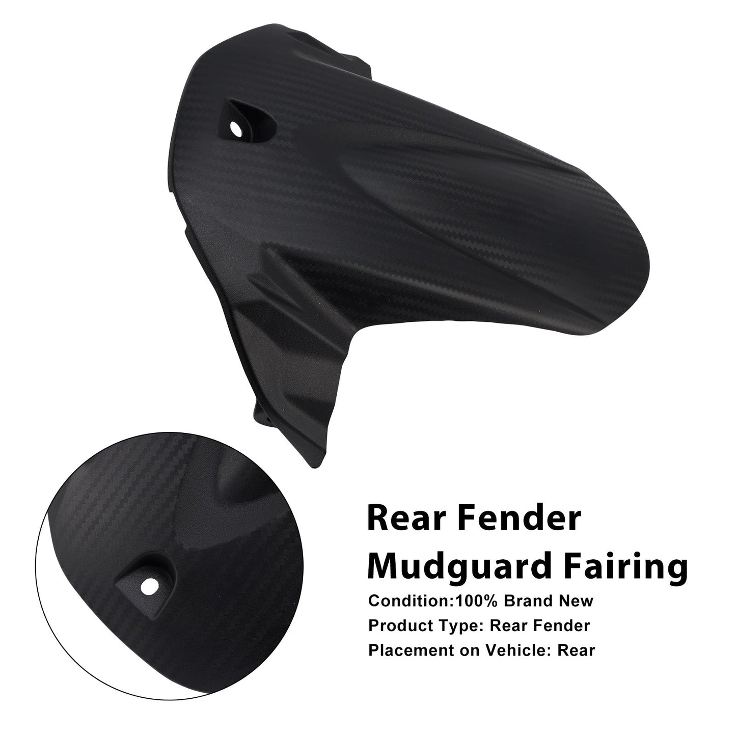 Carenatura parafango posteriore per Suzuki GSX-R750 2011-2025