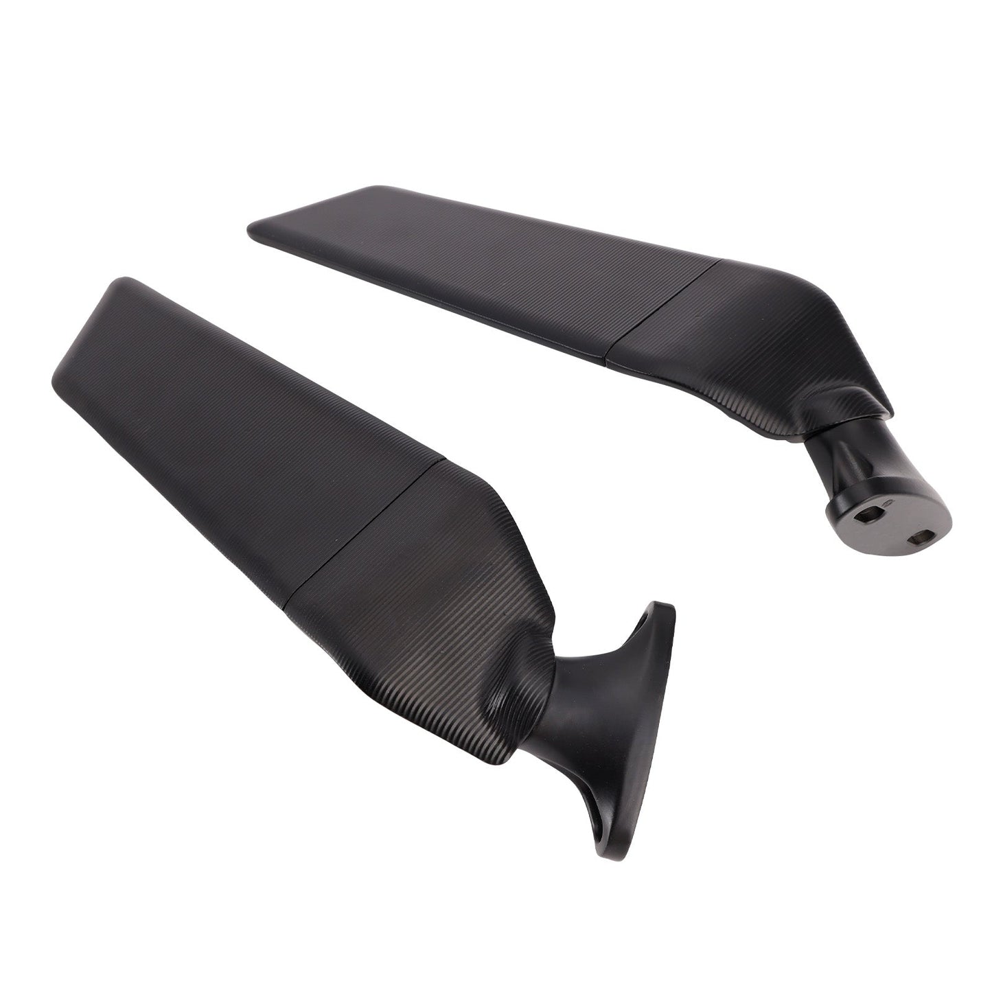 Specchietti retrovisori neri a pinna per Honda CBR600F 2011-2014 e CBR650R 2019-2023