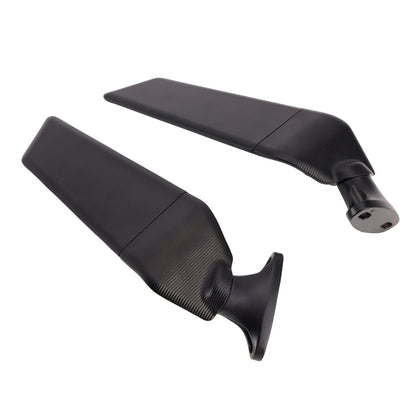Specchietti retrovisori neri a pinna per Honda CBR600F 2011-2014 e CBR650R 2019-2023