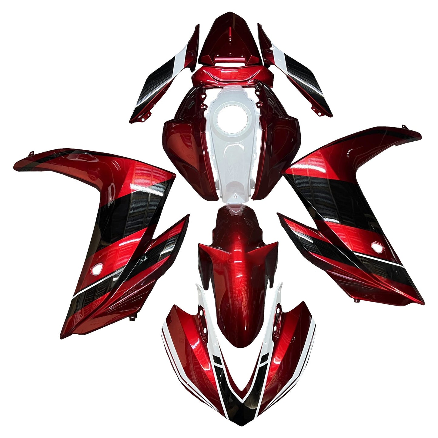 Kit carenatura iniezione ABS per Yamaha YZF-R3 2014-2018 R25 2015-2017