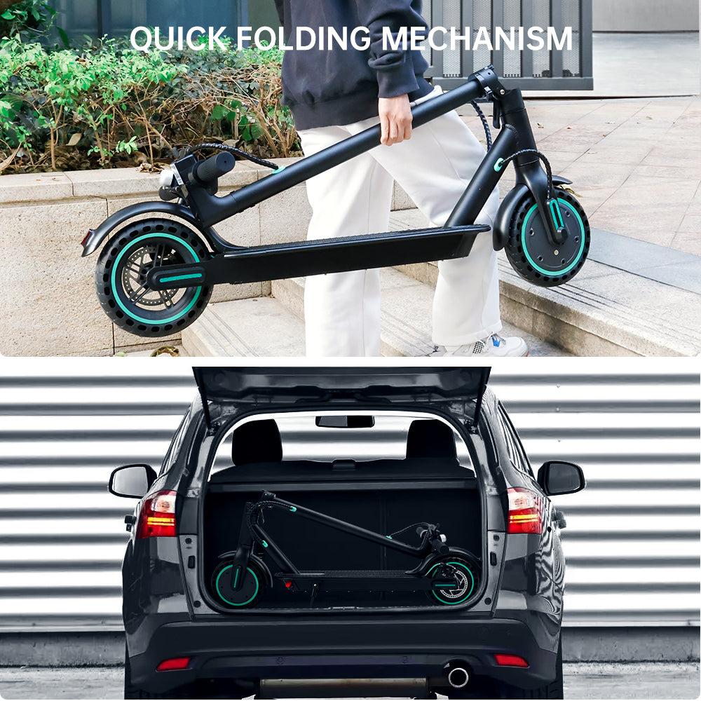 8,5 "Scooter elettrico pieghevole con app 350W 35 km Range 30 km/h Città pendola
