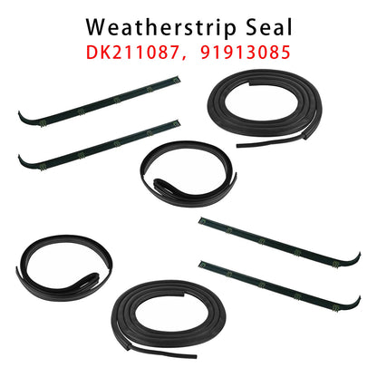 Kit guarnizioni per portiera anteriore del camion Ford F150 1987-1996, 8 pezzi, kit guarnizioni per finestrini e portiere