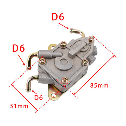 POMPA DEL CARBURANTE PER MANCO TALON 260CC 300CC LINHAI BIGHORN JCL XINGYUE BUYANG ATV UTV