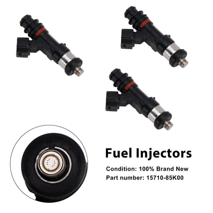 Iniettori di carburante Suzuki DF40A DF50A DF60A 2010-2024 15710-85K00 3 pezzi