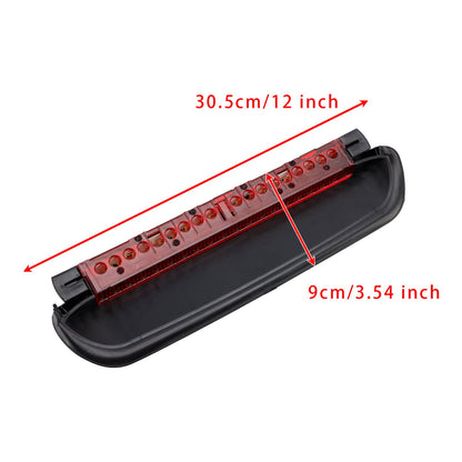 Terza luce freno posteriore 63257145519 per BMW Serie 3 E90 2005-2012 rossa