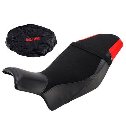 Sella passeggero completa per Suzuki Katana 2019-2024 +20 mm, nera