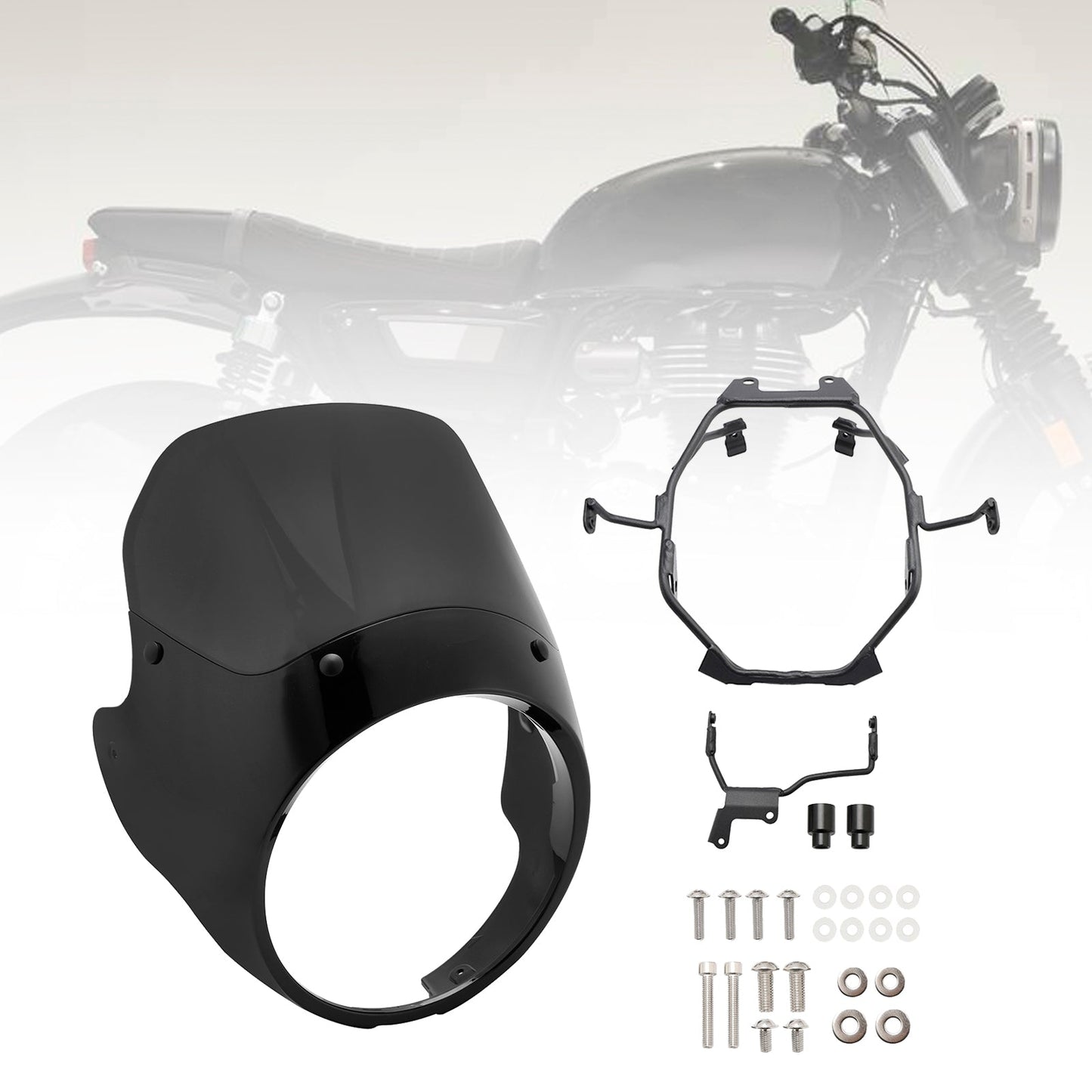 2023-2024 HONDA GB350 GB350S Parabrezza Parabrezza Copertura Carenatura Faro