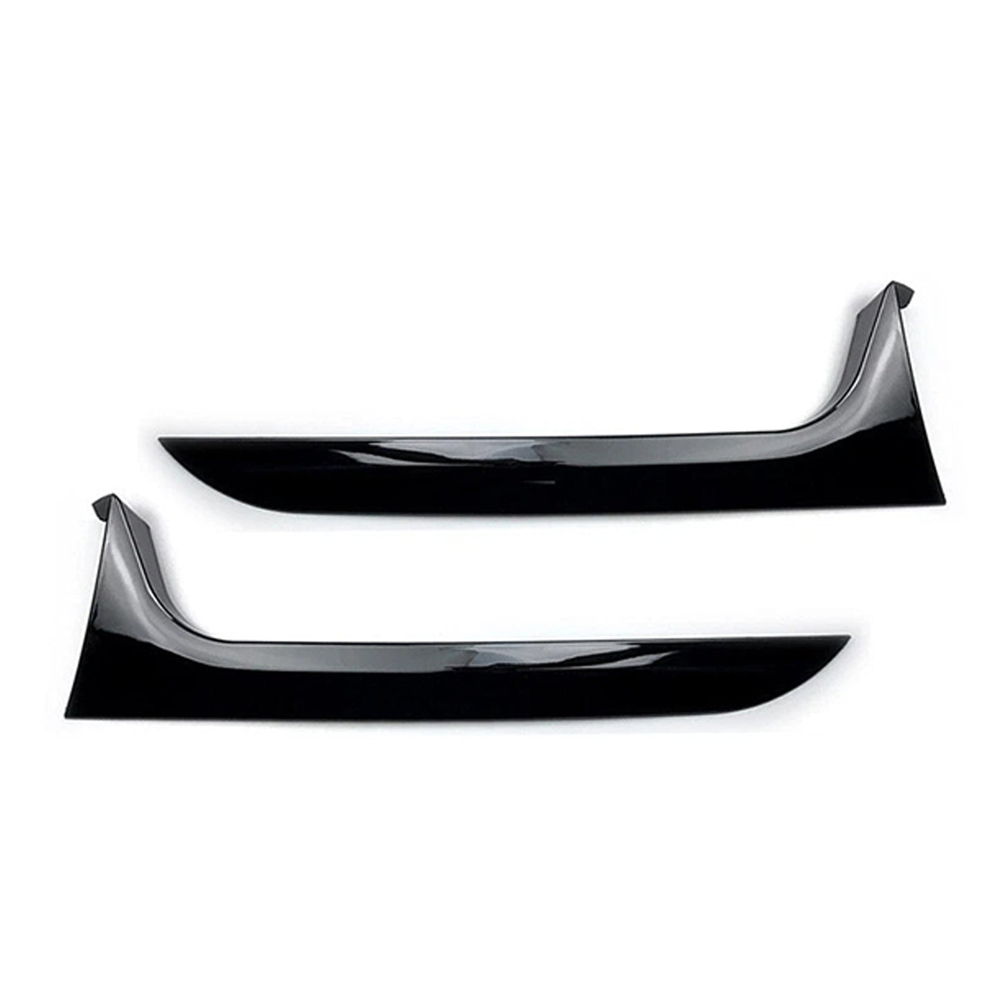 Audi A6 C7 Allroad Avant 2012-2018, coppia di spoiler laterali per lunotto posteriore, colore nero lucido