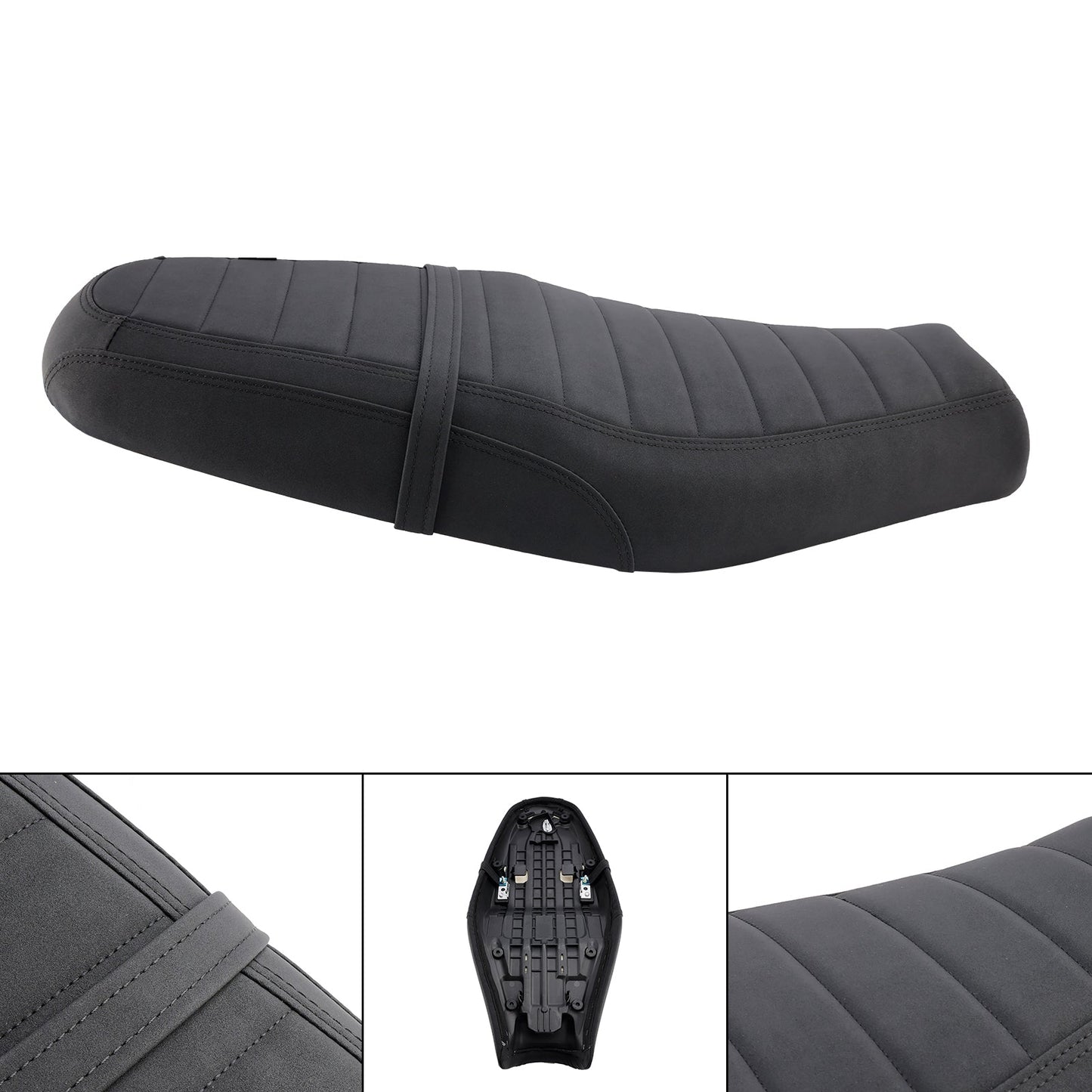 Cuscino sedile passeggero anteriore posteriore adatto per Triumph Street Twin 16-22 Speed Twin 900 23-