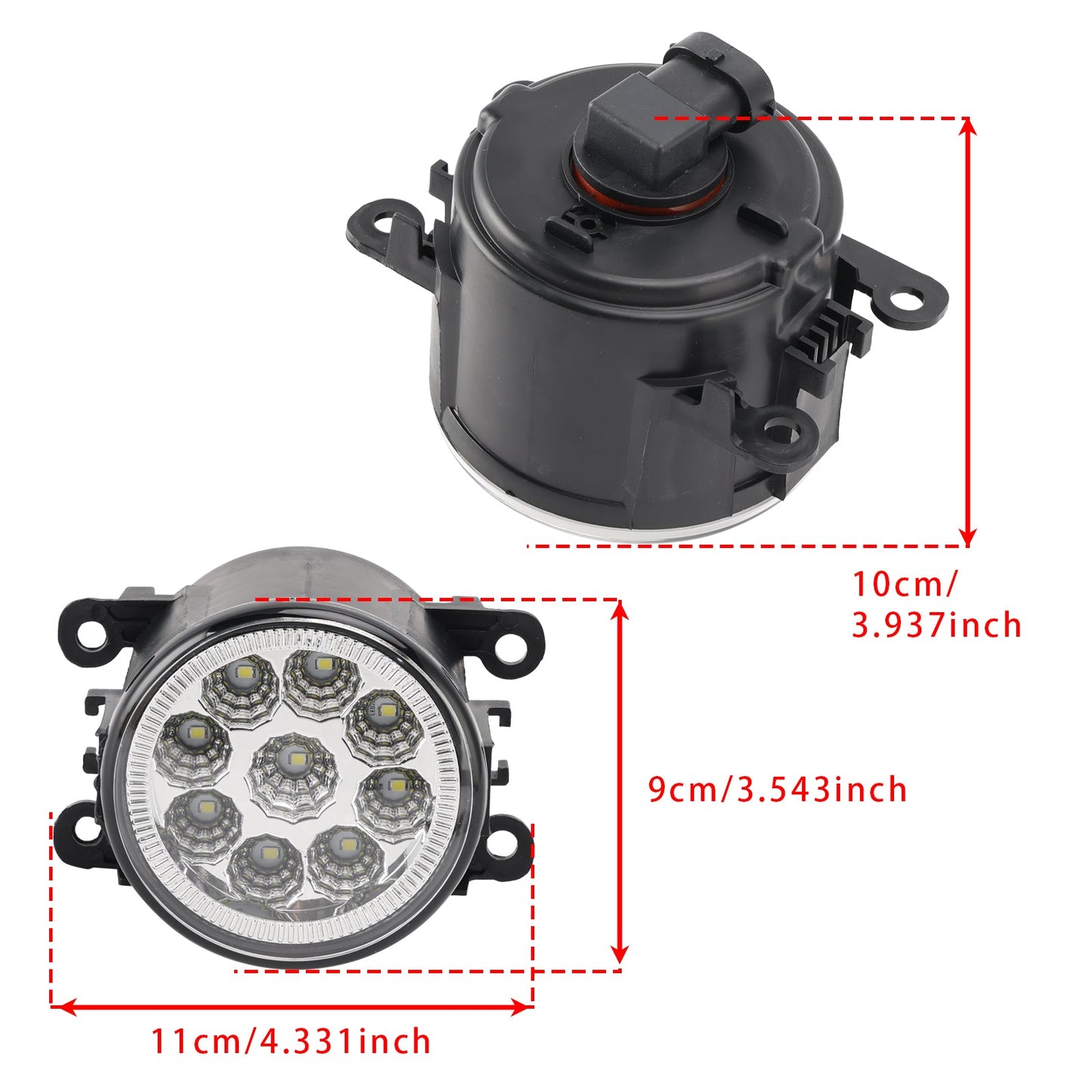 Coppia di luci fendinebbia diurne a LED per Nissan Frontier 2005-2019 84501AJ00A