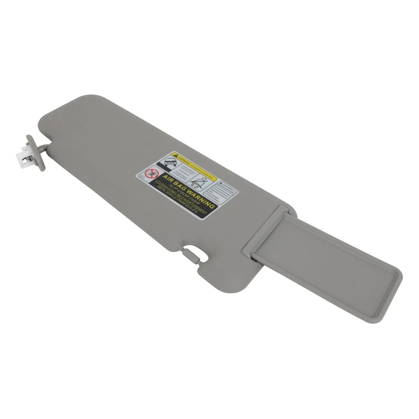 Coppia di alette parasole grigie per Toyota Highlander 2008-2013, codice 74321-48490-E0/74320-48500-E0