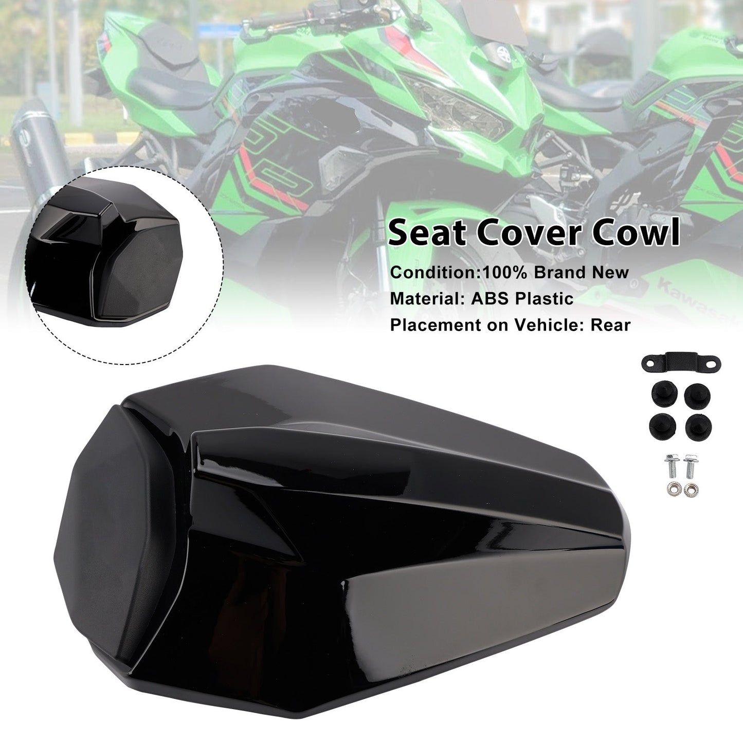 Carenatura posteriore Racing Tail per Kawasaki ZX25R ZX4R ZX4RR 2020-2025