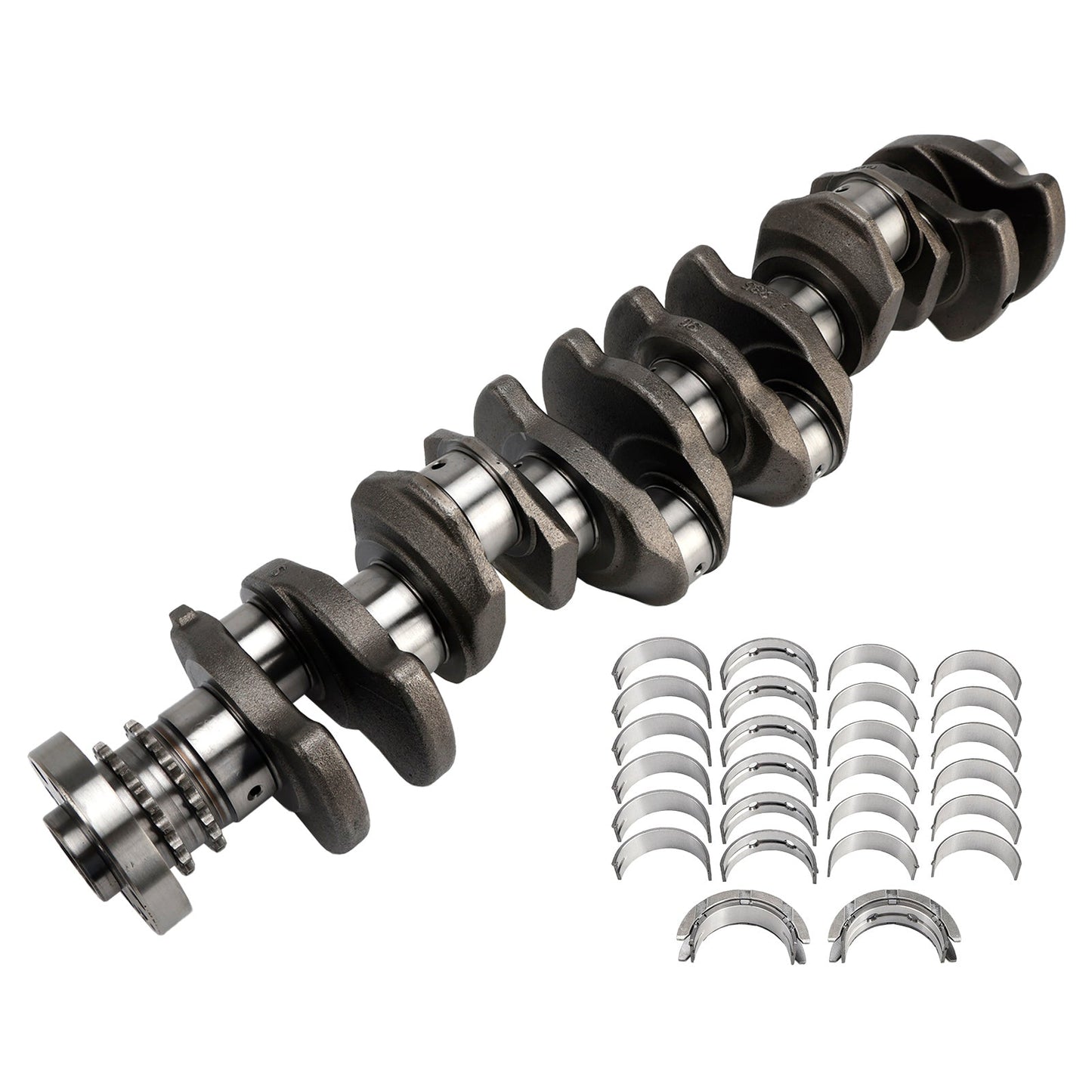 Albero motore con cuscinetti di banco e di biella STD per BMW Serie 3 4 5 X3 X5 X6 N57D30