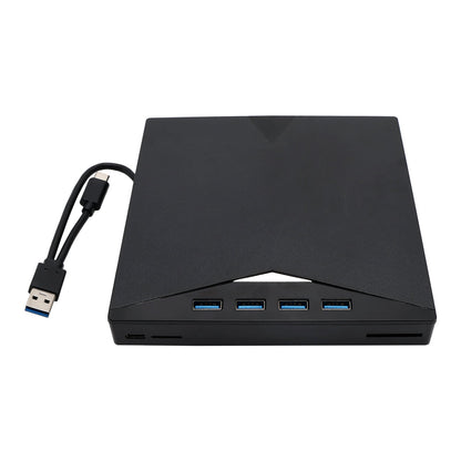Masterizzatore BD 7 in 1 esterno USB 3.0, lettore DVD, CD, registratore 3D, lettore di film.
