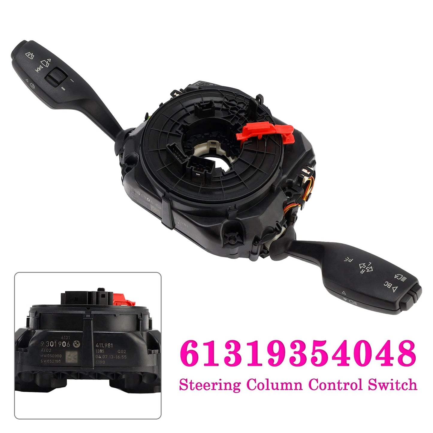 2013-2018 BMW 640i Gran Coupe Stati Uniti Interruttore di controllo del piantone dello sterzo 61319354048