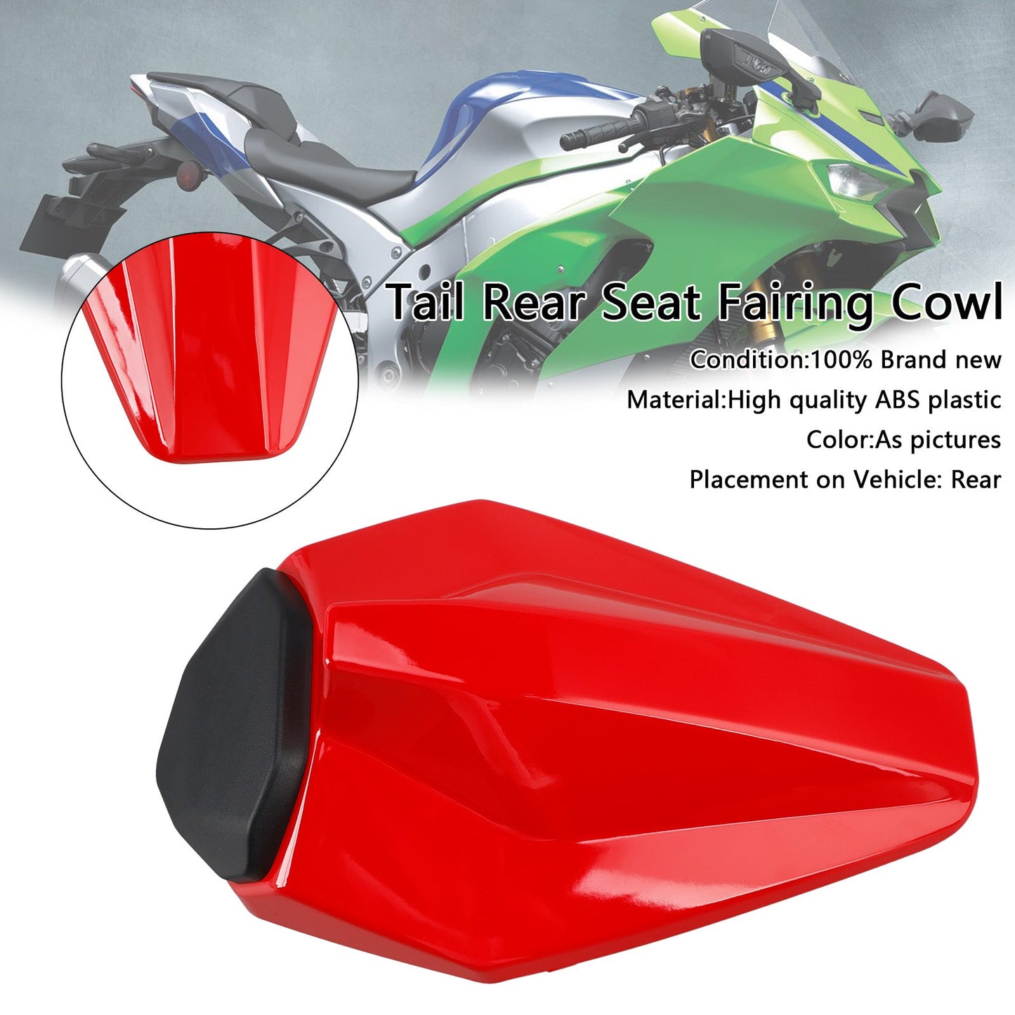 Carenatura posteriore per Kawasaki ZX10R ZX-10R Racing 2016-2025