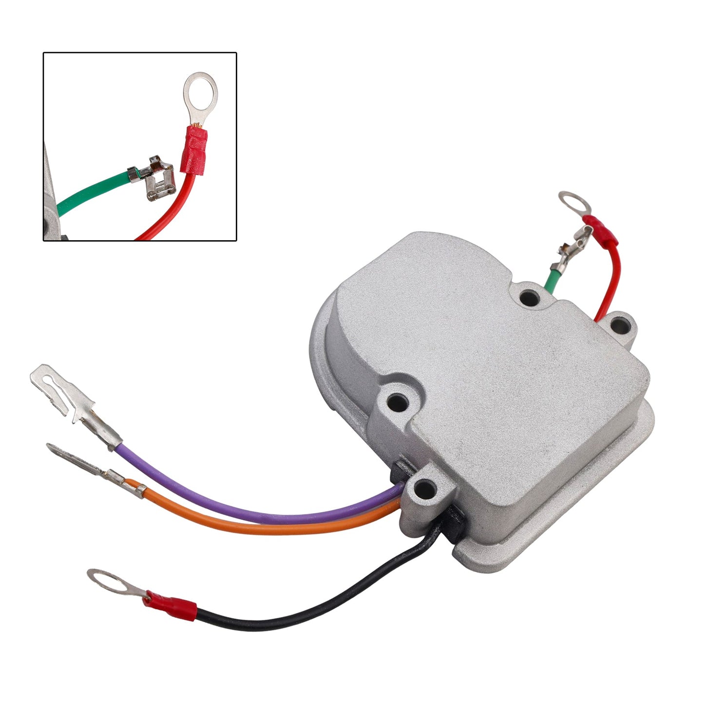 Regolatore raddrizzatore di ricambio AT56592 per mietitrebbie John Deere 105 3300 4400