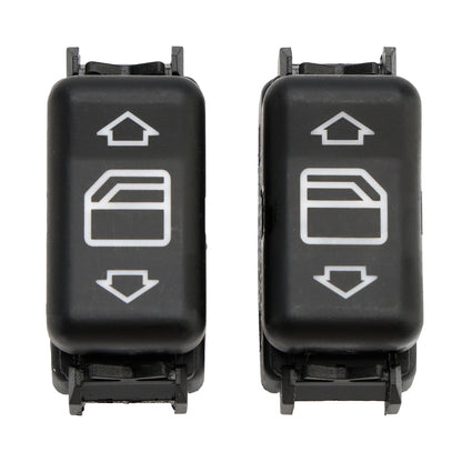 2X Console Interruttore Alzacristalli Pulsante Anteriore per Mercedes Benz W124 S126 W190