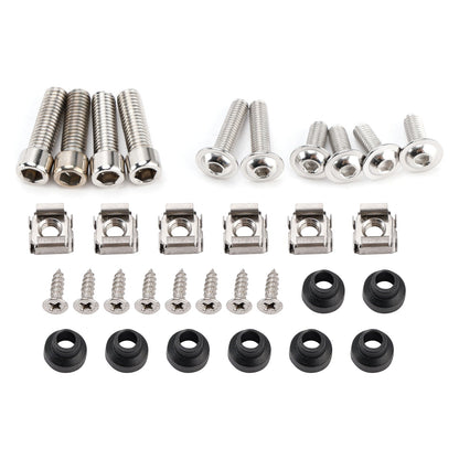 Piastra di protezione del telaio del motore nera per BMW R 1300 GS 2023-2025