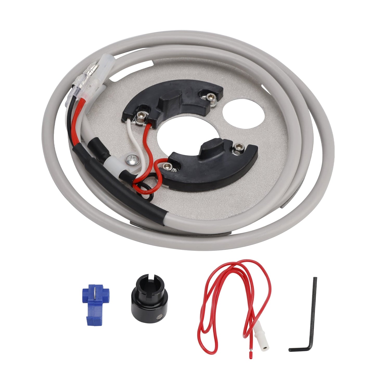 Piastra puntine accensione per Kawasaki 73-75 Z1, 76-77 KZ900, 77-80 KZ1000