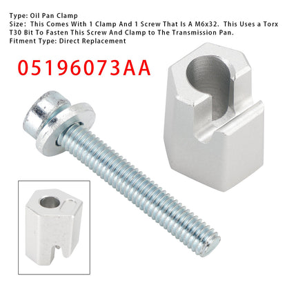 Morsetto coppa olio trasmissione con vite 05196073AA per Dodge Chrysler Jeep 02-2020