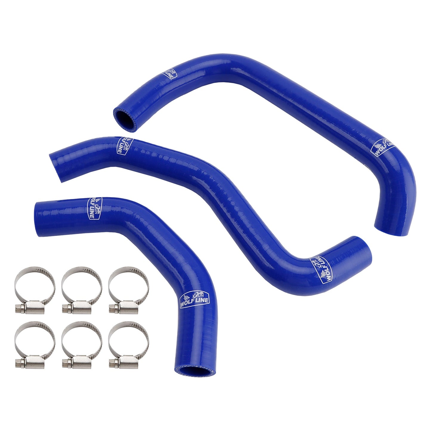 Tubo flessibile del liquido di raffreddamento del radiatore in silicone Kawasaki ZX10R ZX-10RR 2021-2025