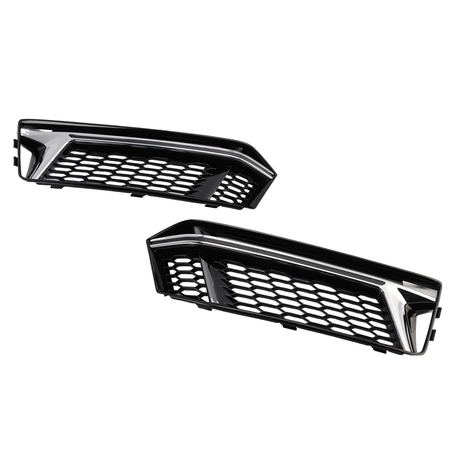Griglia di copertura fendinebbia AUDI A4 B9 S-Line S4 2016-2018 (2 pezzi)