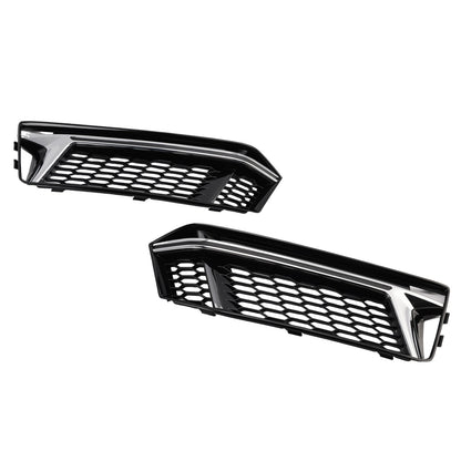 Griglia di copertura fendinebbia AUDI A4 B9 S-Line S4 2016-2018 (2 pezzi)