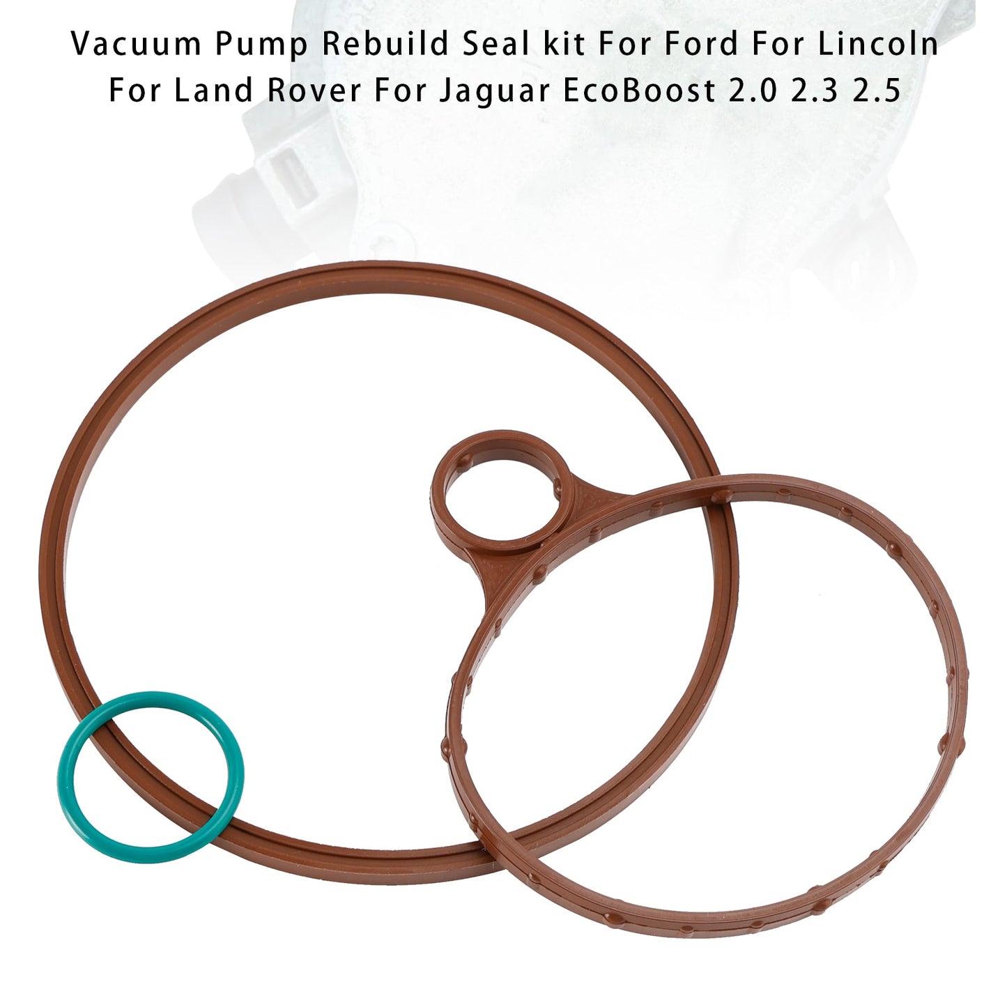 Kit di guarnizioni per la ricostruzione della pompa del vuoto per Ford Lincoln Land Rover Jaguar EcoBoost
