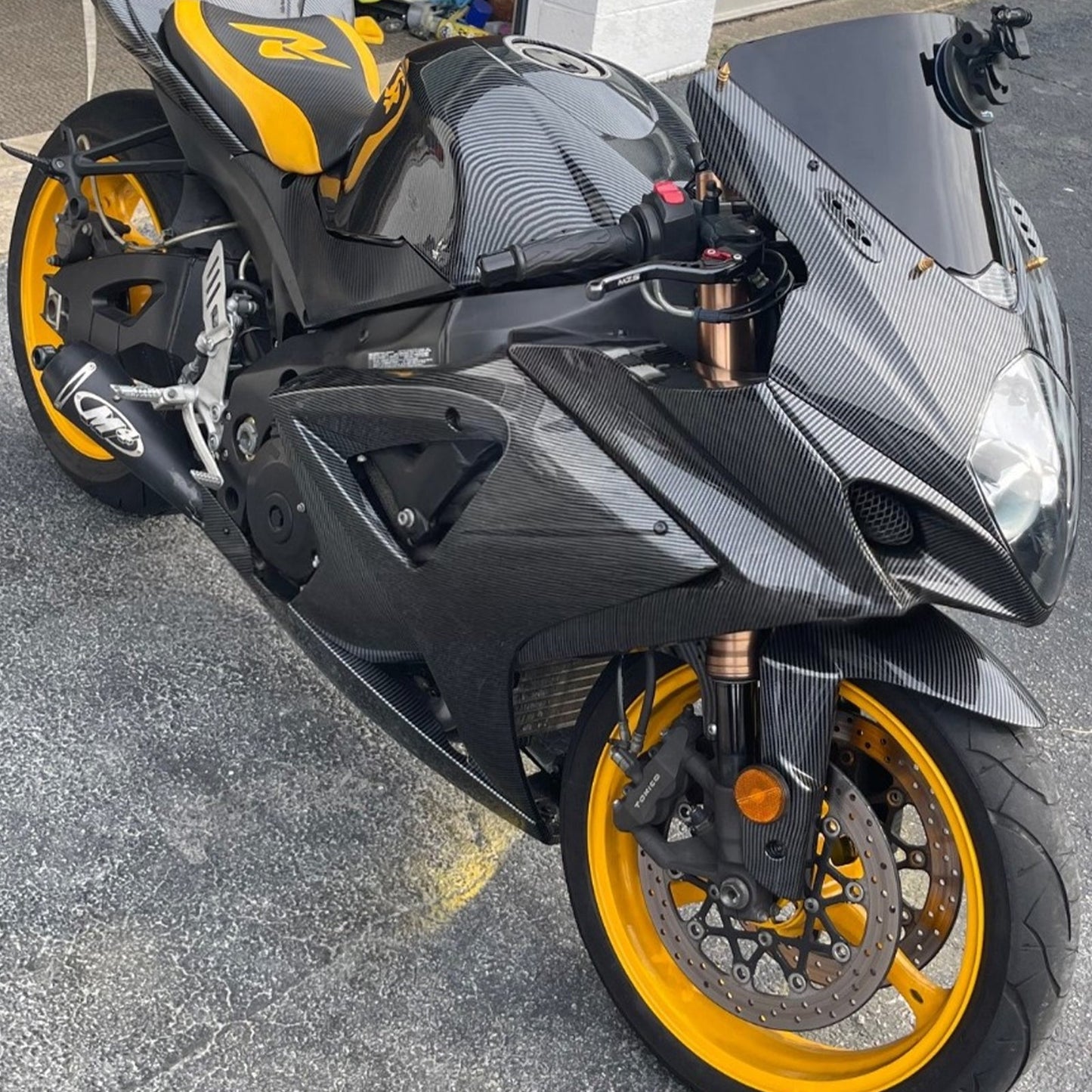 Kit carenatura iniezione plastica ABS per Suzuki GSXR1000 2007-2008 K7