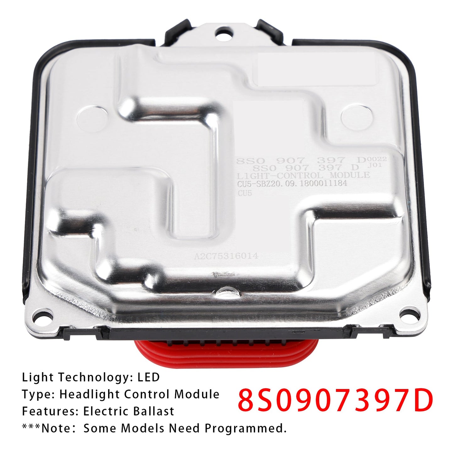 Modulo di controllo luci a LED Audi A3 S3 RS3 8V 8VA 8VM facelift 2016-2020 1.0 1.4 2.0 TFSI 1.6 2.0 TDI