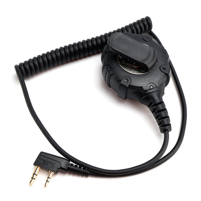 Altoparlante microfonico rotondo K-SM28 per TK-208 TH-D7 RPU416A KG-UVD1 TG-K4AT PX-777