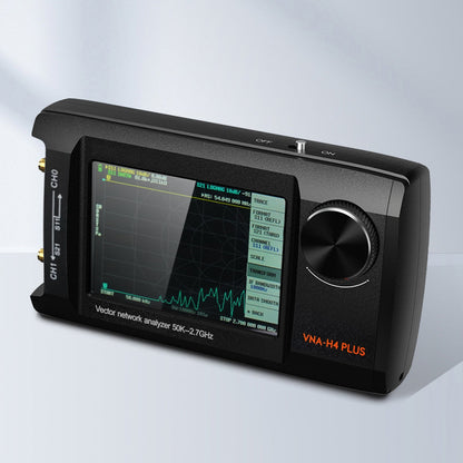Analizzatore di rete vettoriale portatile NanoVNA Plus da 4 pollici aggiornato da 50 kHz a 2,7 GHz