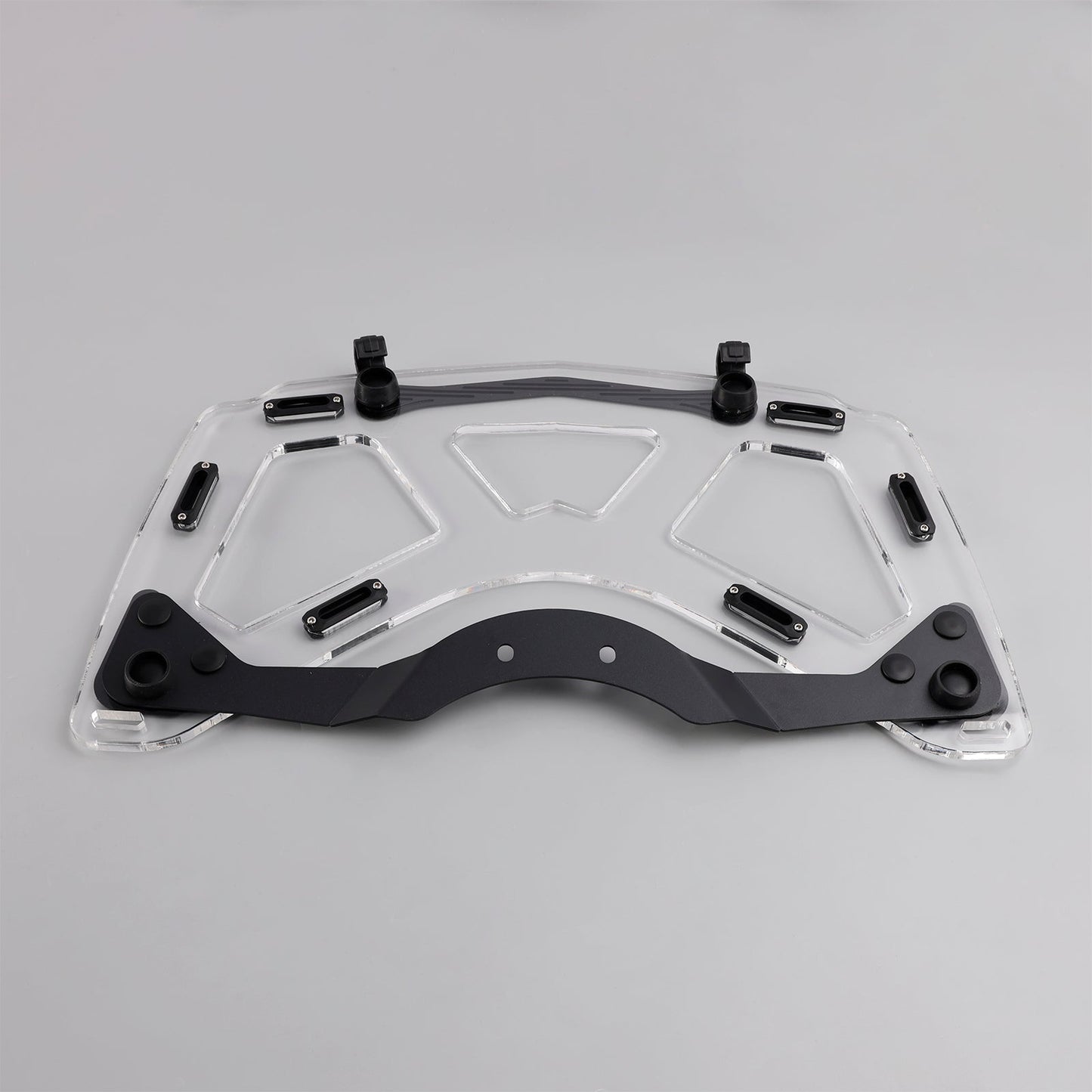 Portapacchi aggiuntivo per bauletto per BMW K1600 GTL GT 2011-2024 trasparente