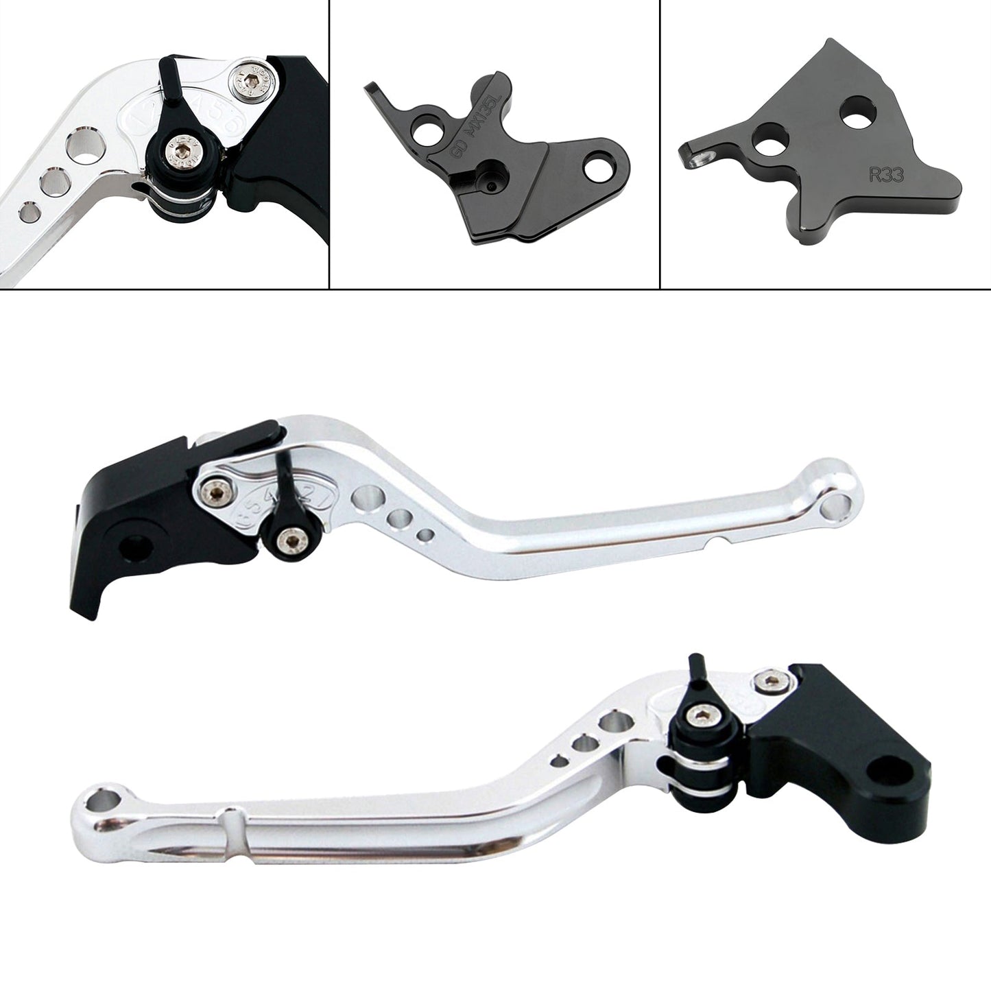 Leva frizione freno lunga YAMAHA YBR125 2005-2014